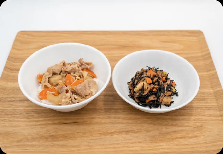 和食のキット調理例